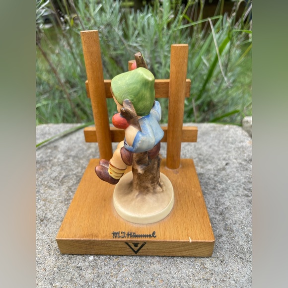 Hummel Goebel Apple Tree Boy Figurine Bookend West Germany - Picture 6 of 6